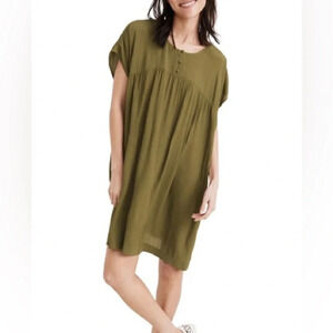Madewell Shirred Easy Dress
